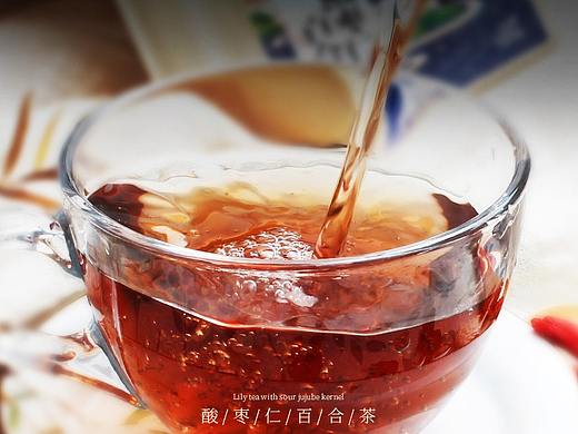 酸枣仁百合茶详情页