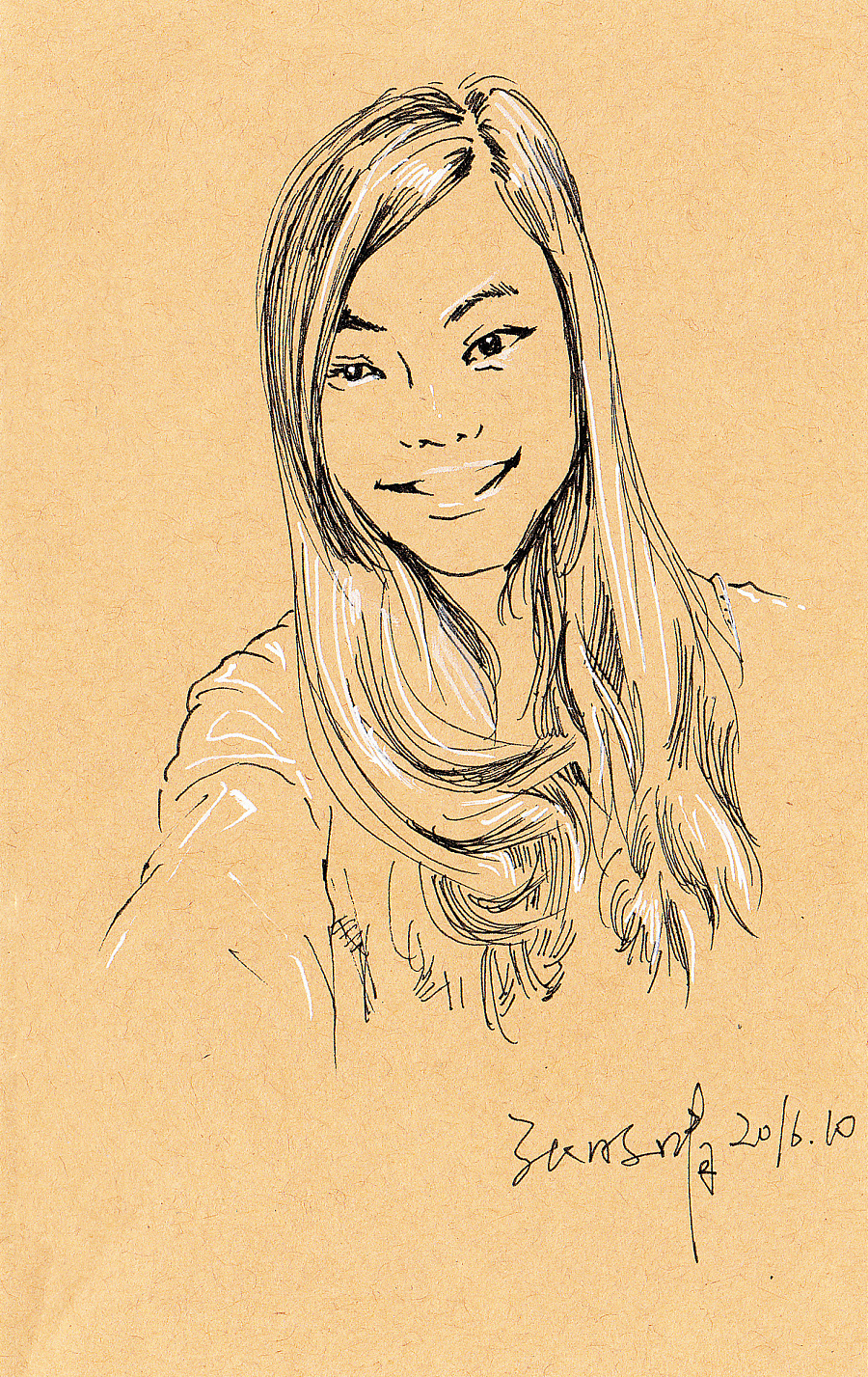 小张:速写本/画像2