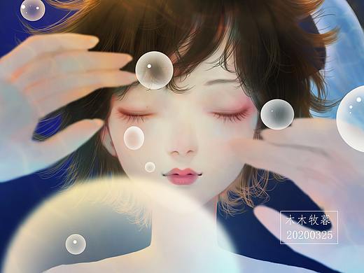 海精灵（个人主页-ZNDM4NDUzNTY=） - 艺术插画 - 站酷设计师木木牧暮原创素材 - 站酷ZCOOL