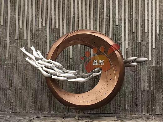 不锈钢焊接屏风 造型不锈钢锻打工艺雕塑十年初心不变