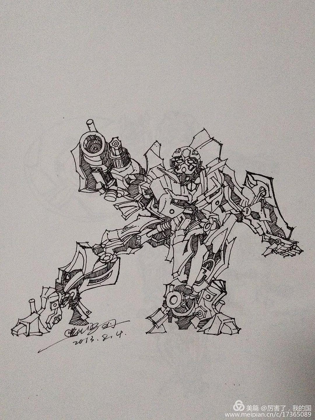 变形金刚手绘系列