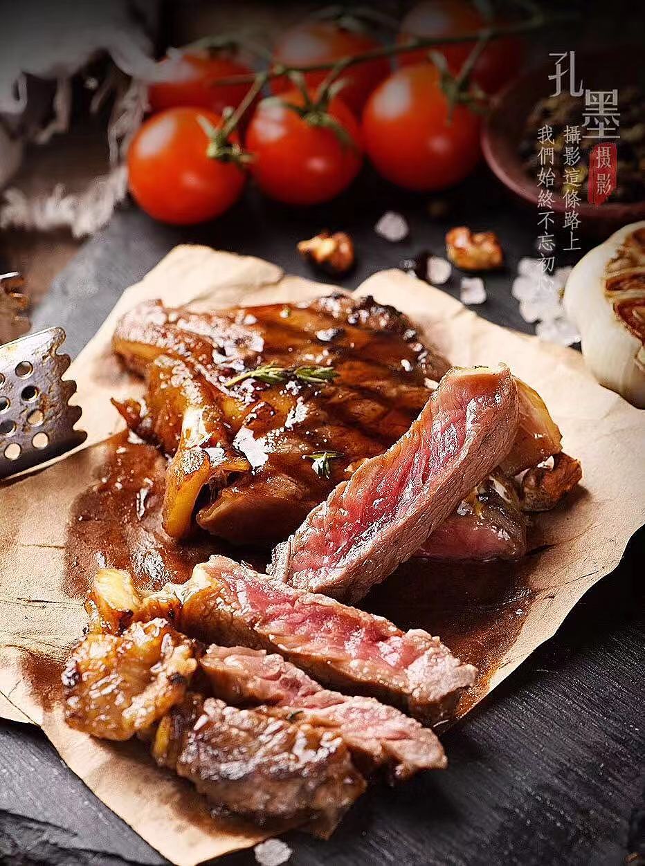 牛排拍摄肉类摄影 食品拍摄 美食摄影生鲜产品拍摄