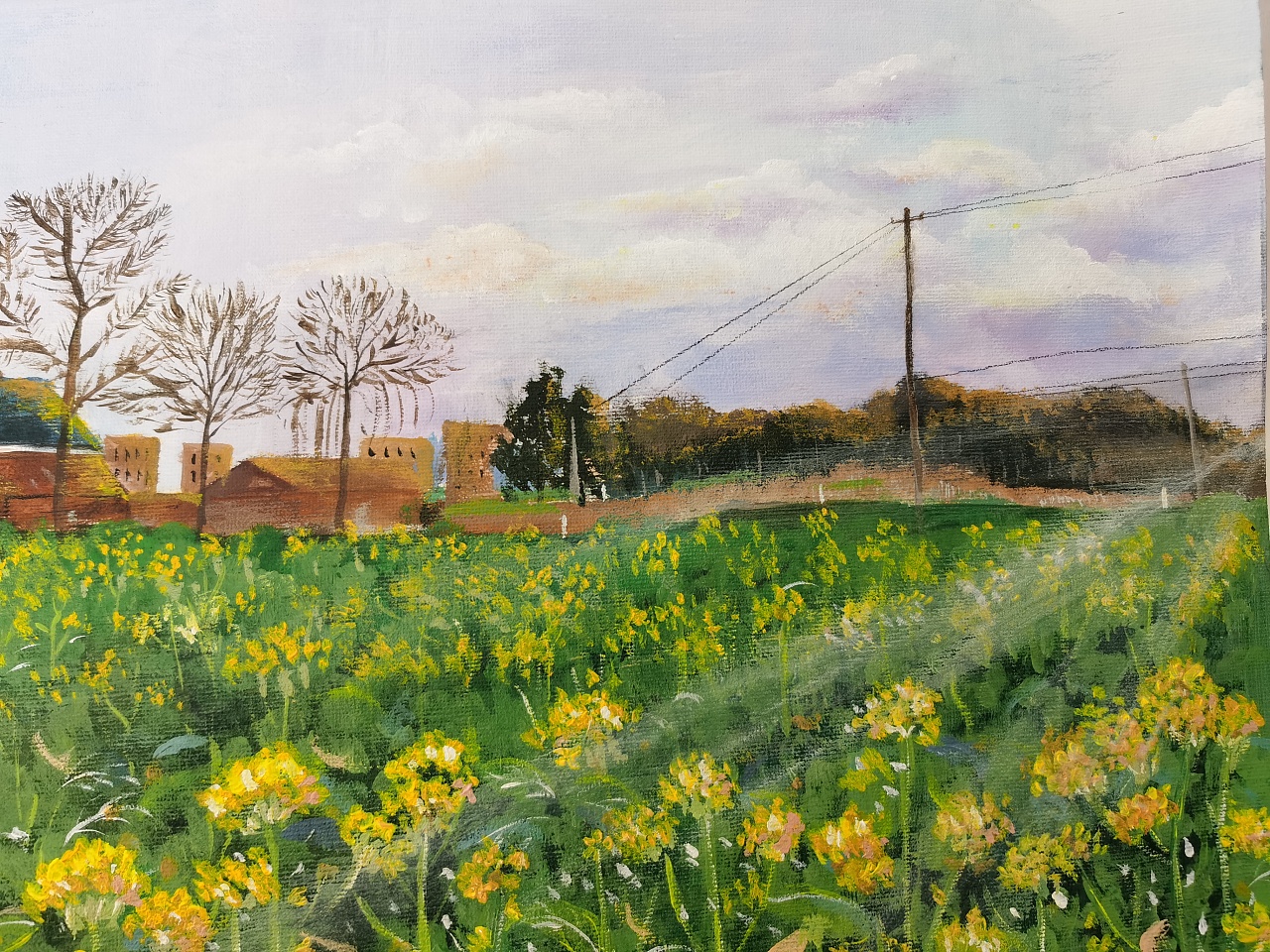 春光灿烂时～～插画习作