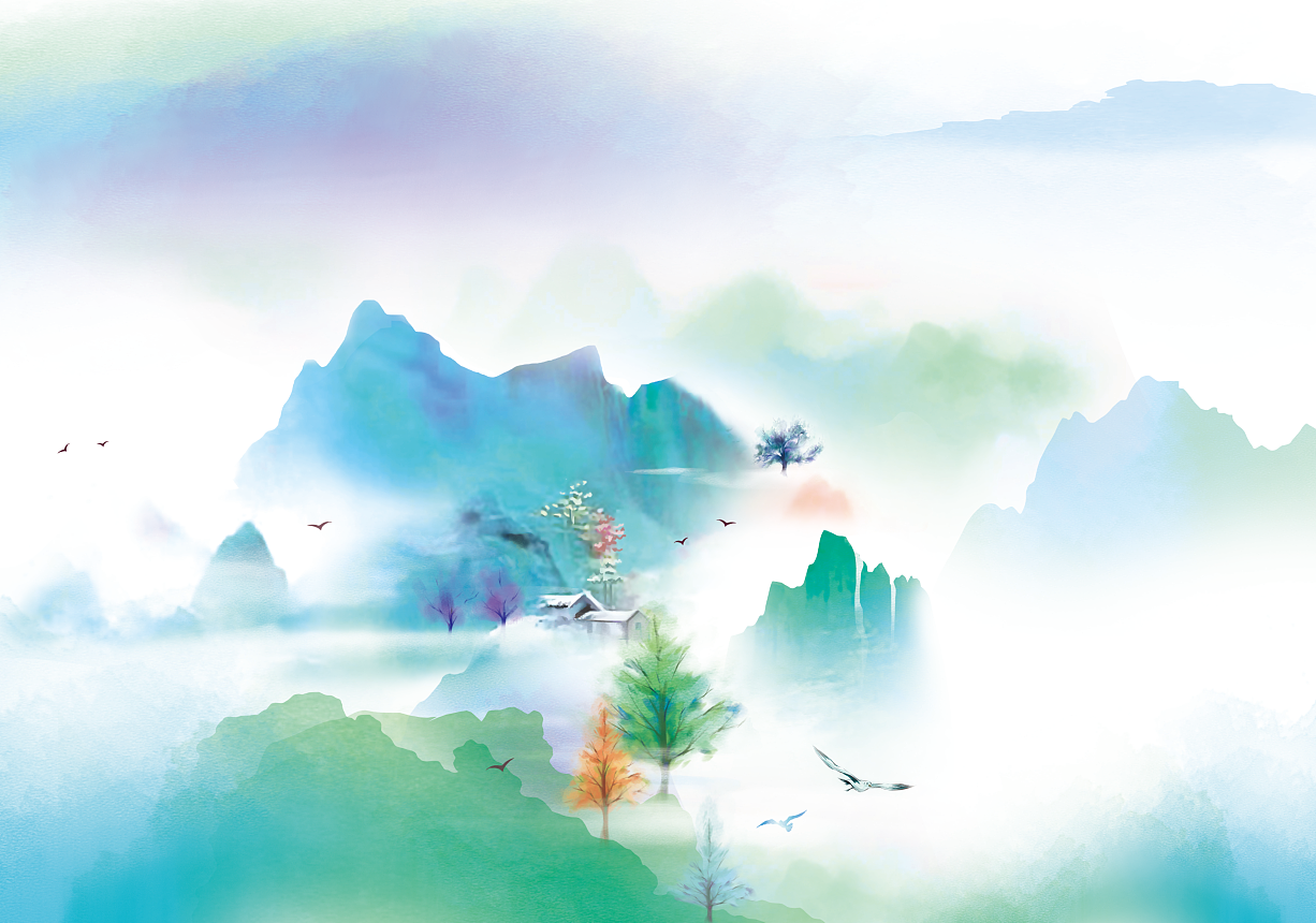 中粮茶叶包装插画（图ZODM1NTkzNjA=） - 商业插画 - 站酷设计师新悦Xinyue原创素材 - 站酷ZCOOL