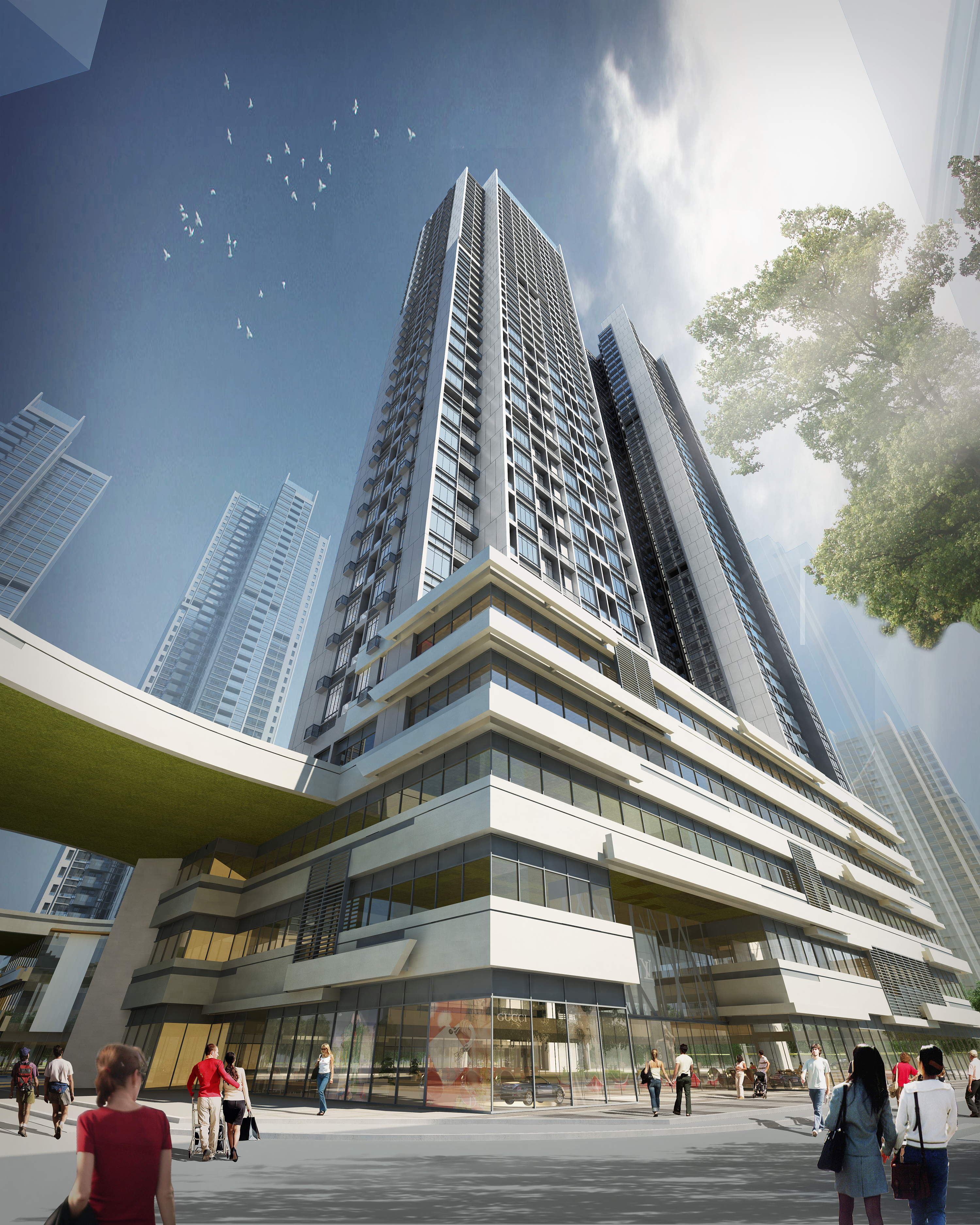 建筑表现效果图