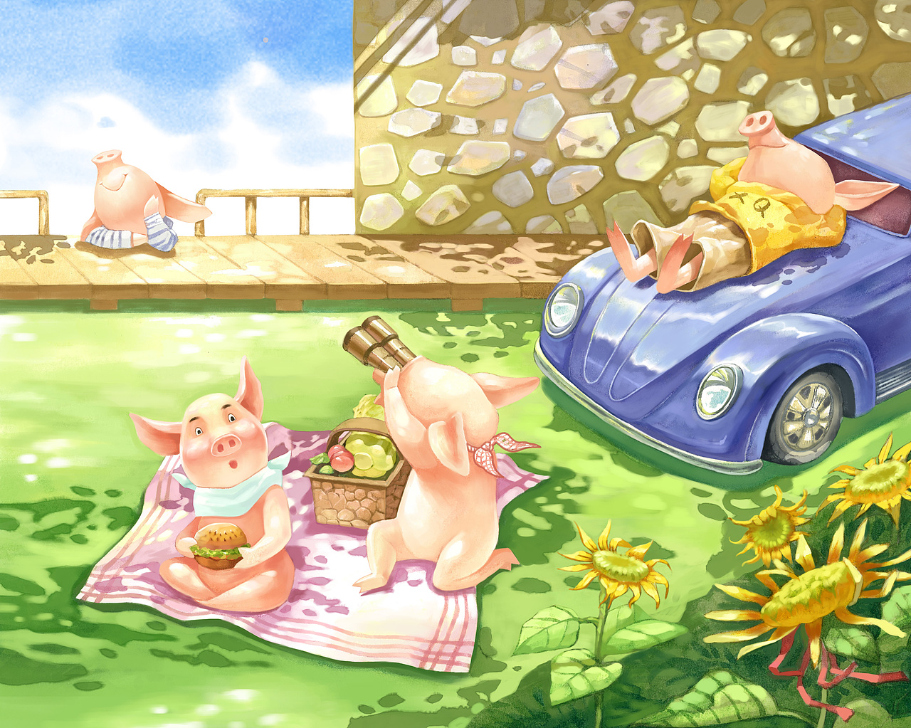 猪一般的幸福生活