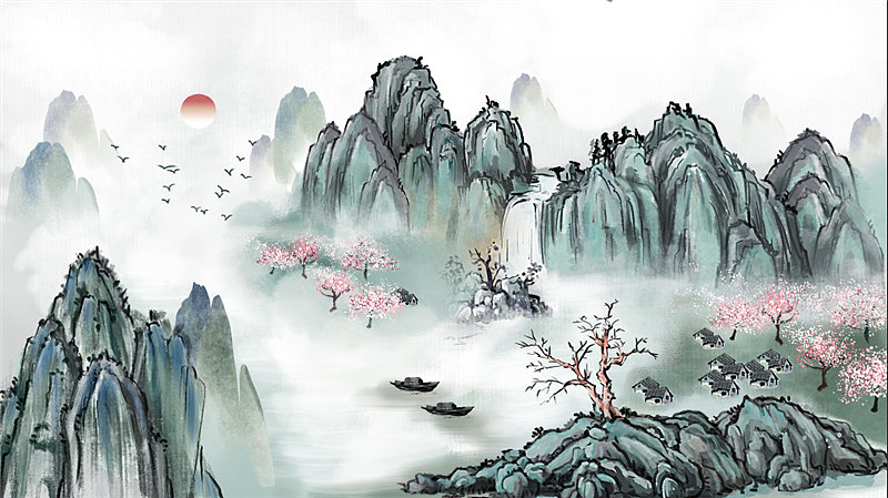 国风潮流商业插画