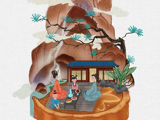 节目插画——中秋快乐