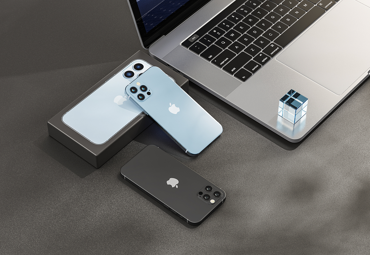 2022.1-2 场景渲染(手机、耳机、充电宝、音响、支架)（图ZMjkwNTIwNTQ0） - 场景 - 站酷设计师真理之扉原创素材 - 站酷ZCOOL