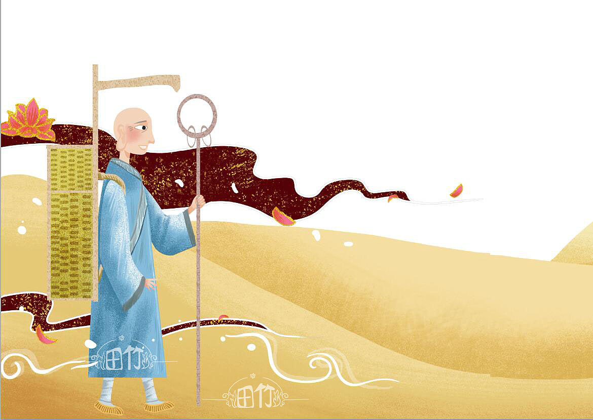 敦煌壁画的故事绘本