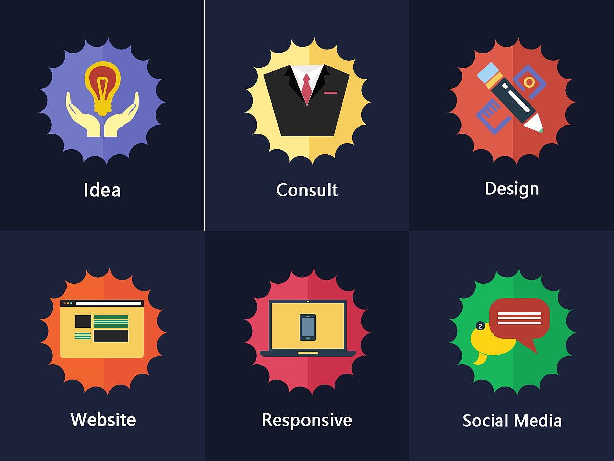 渐变图标、长投影图标、折叠图标（图ZODc4MTM0NjA=） - Logo - 站酷设计师余果儿原创素材 - 站酷ZCOOL