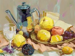 厚涂色塊練習(xí)