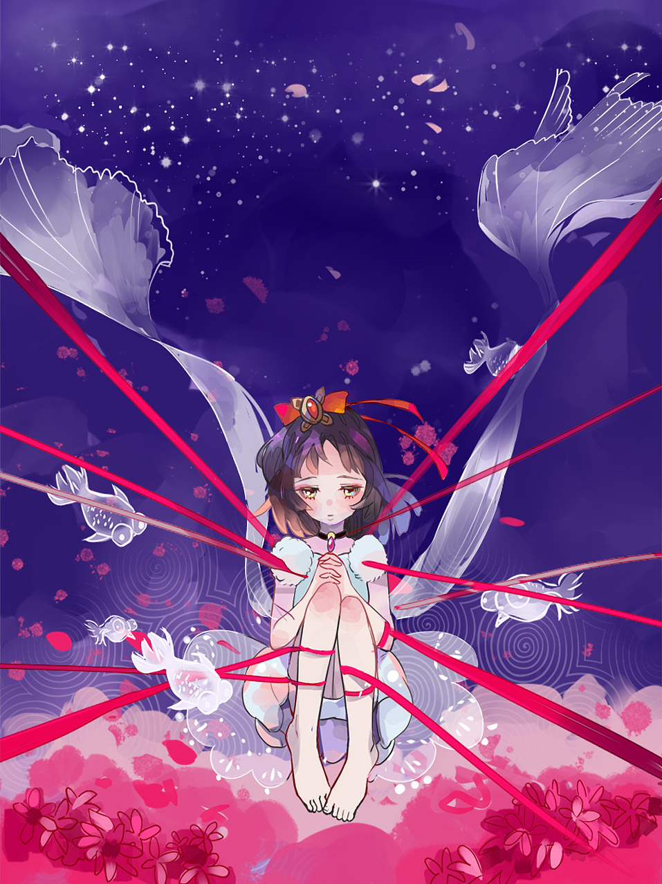 六月时的商图（已获得允许）（图ZMjMxMjQ2NDQw） - 艺术插画 - 站酷设计师菜菜菜白白原创素材 - 站酷ZCOOL