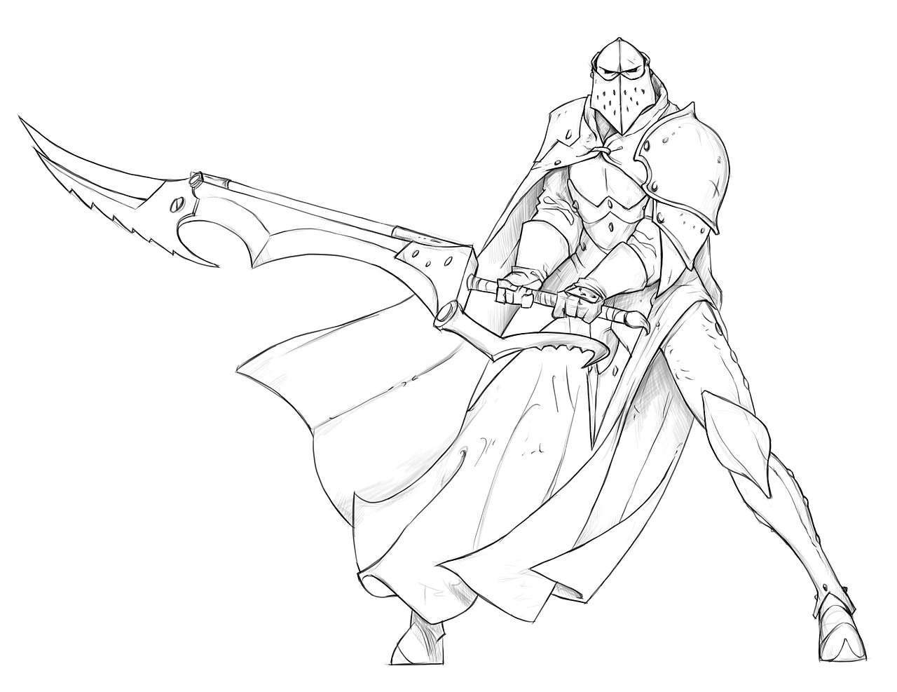 临摹的一些角色线稿