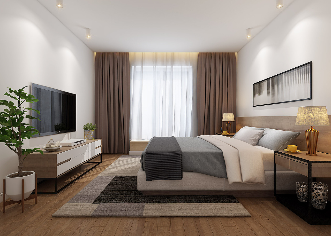 盘龙谷 卧室（图ZMTA0NDk1NDA4） - 家装设计 - 站酷设计师TAKE丶L原创素材 - 站酷ZCOOL