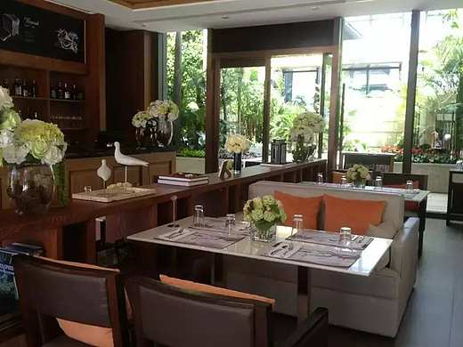 商业街软装 清悦空间 天津团泊湖大城小厨软装展示