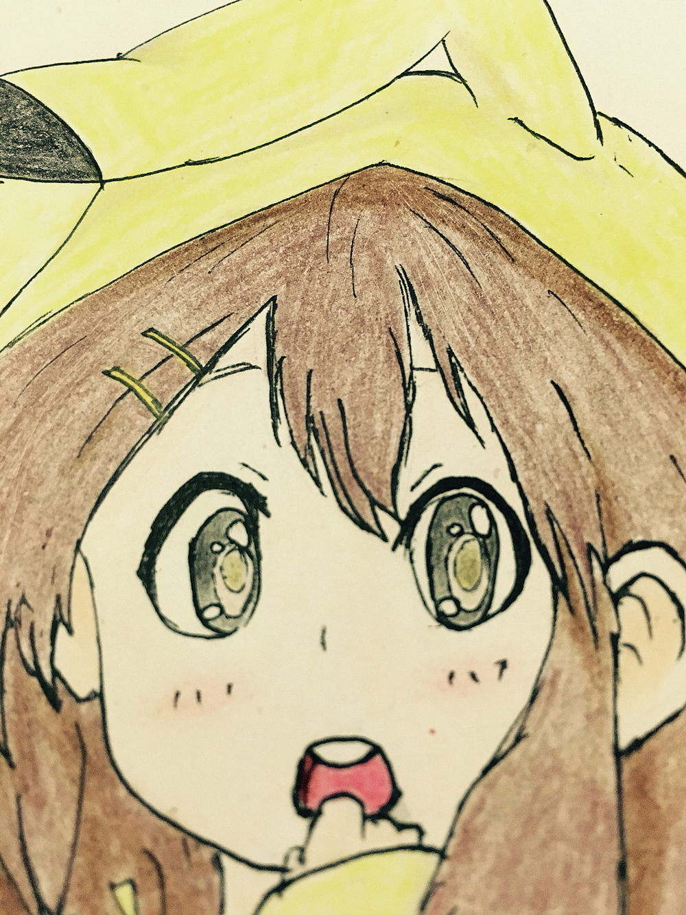 yui酱/平泽唯|插画|创作习作|一枚小博文_原创作品-站酷zcool