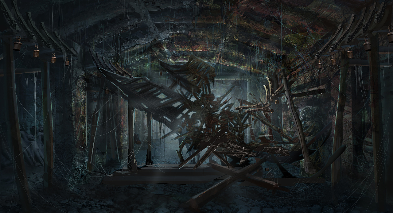 《寻龙诀》气氛图|影视|设定/分镜|徐一一鑫 - 原创作品 - 站酷