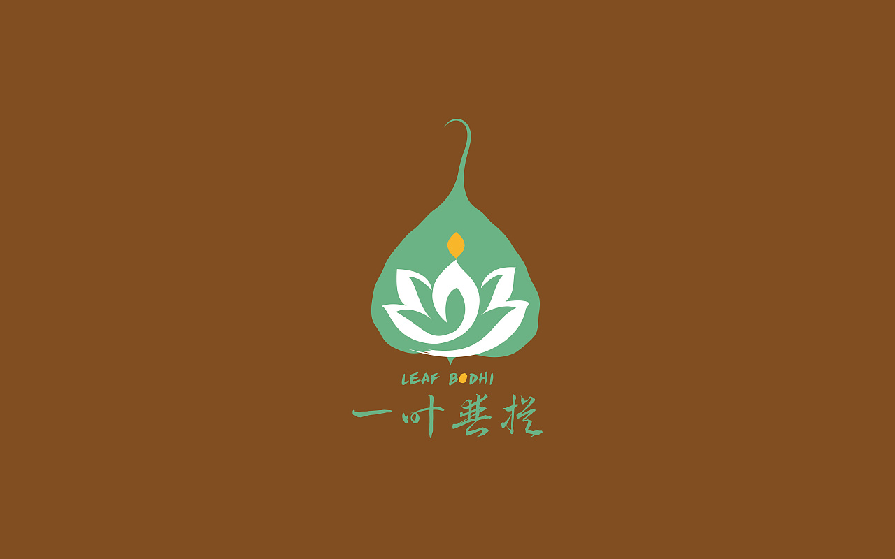 《一叶菩提》logo