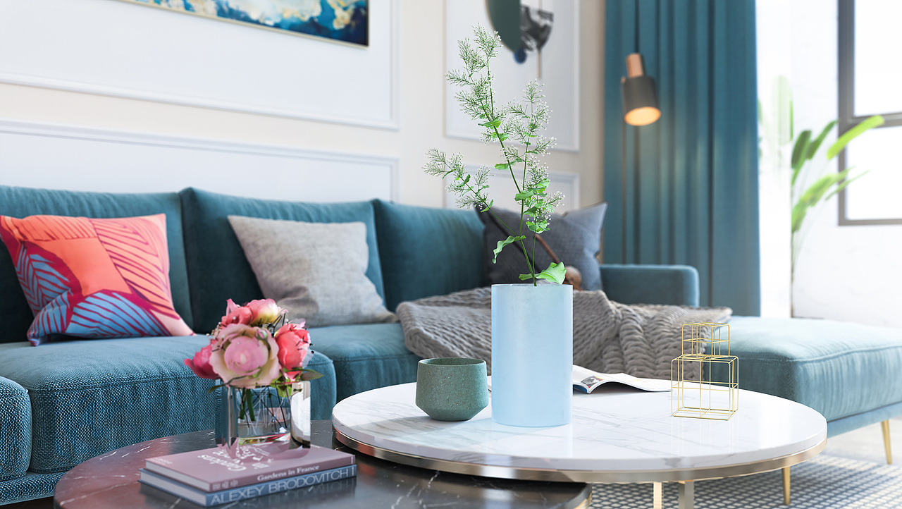 現(xiàn)代 簡約 輕奢 軟裝（圖ZMTc2MTAwMjky） - 家裝設(shè)計 - 站酷設(shè)計師丿至尊寶原創(chuàng)素材 - 站酷ZCOOL