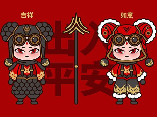 哪吒汽车IP形象设计