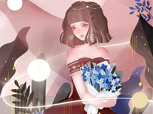 女神节（个人主页-ZMzM3NDgwNDg=） - 宣传物料 - 站酷设计师琼琼妹儿原创素材 - 站酷ZCOOL