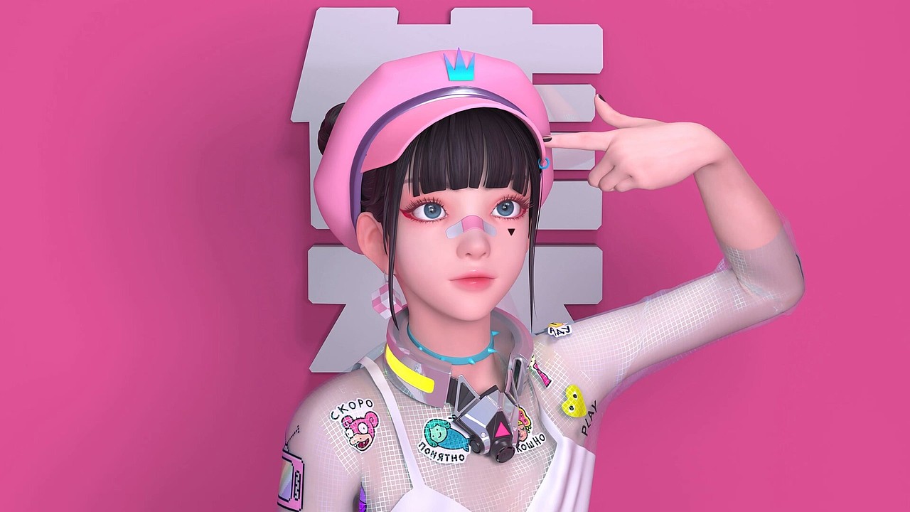 可爱虚拟人物高清动态壁纸