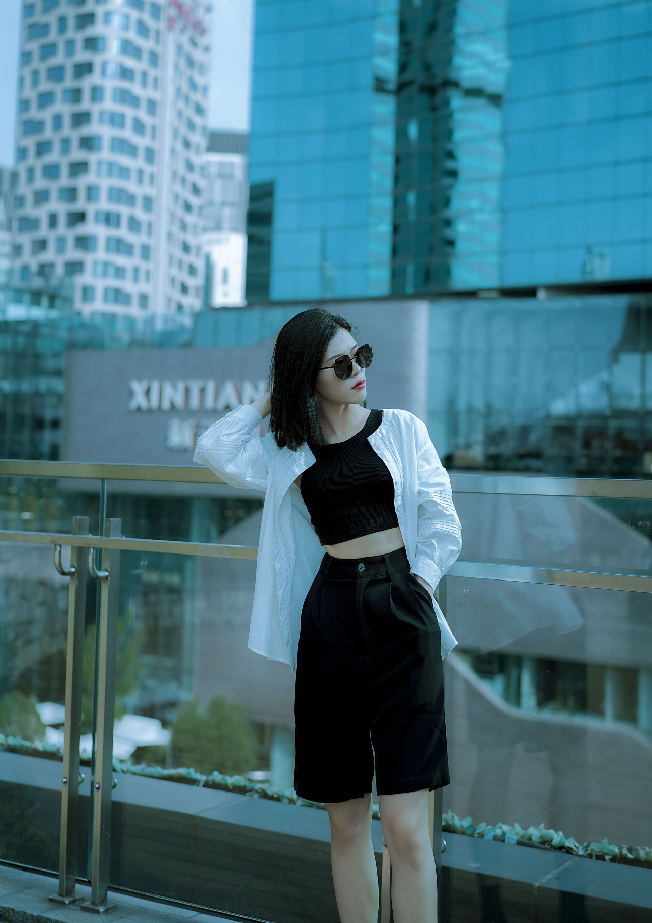 一组城市街拍人像