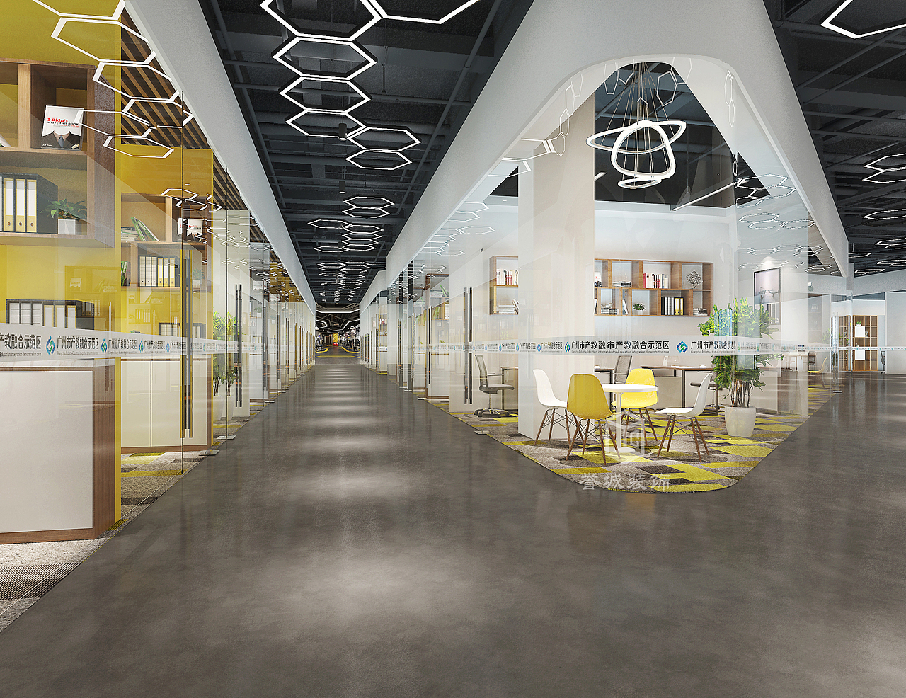 办公室设计(承接室内施工图效果图制作)