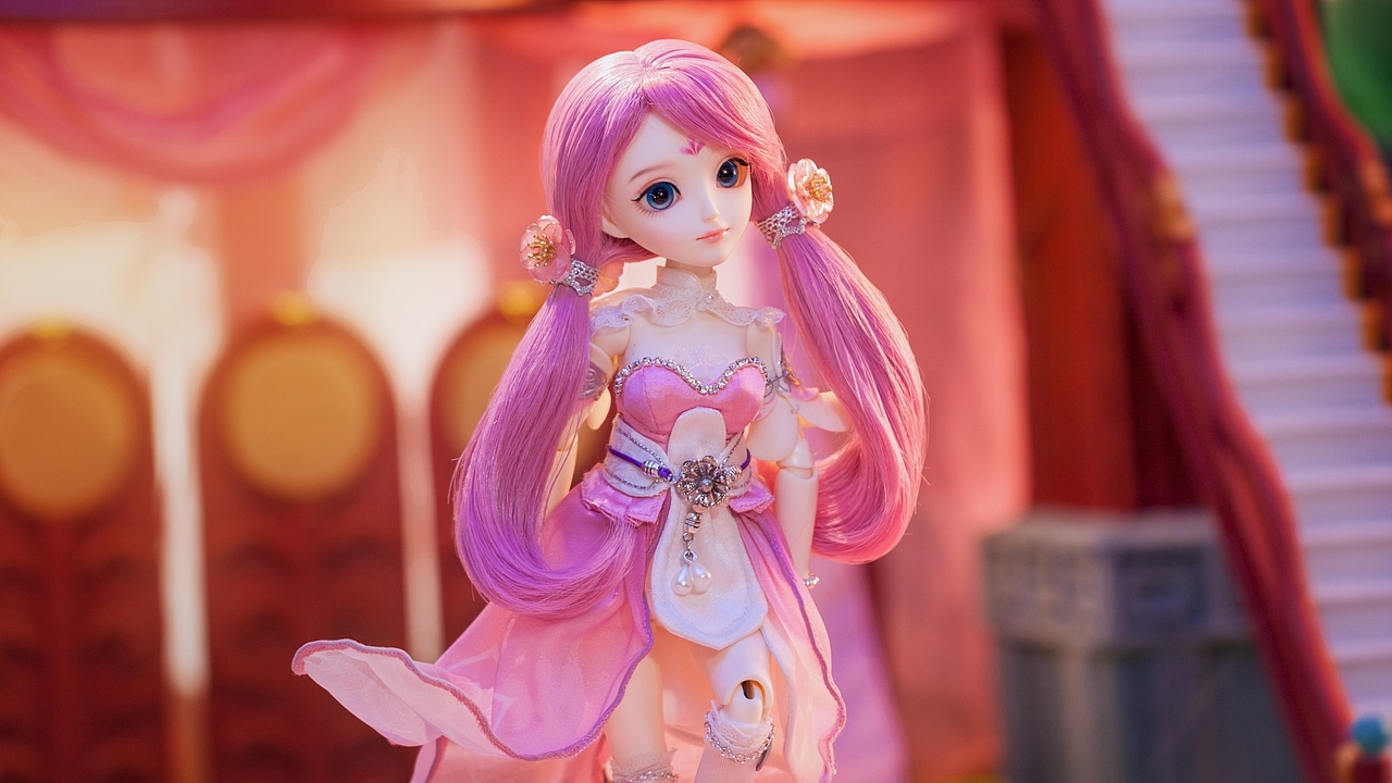 梦幻西游桃夭夭《桃花笑》舞蹈mv|动漫|动画片|麒童