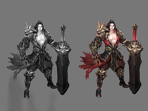 战士插画练习（个人主页-ZMjk5MjI1OTI=） - 创作习作 - 站酷设计师夜很空原创素材 - 站酷ZCOOL