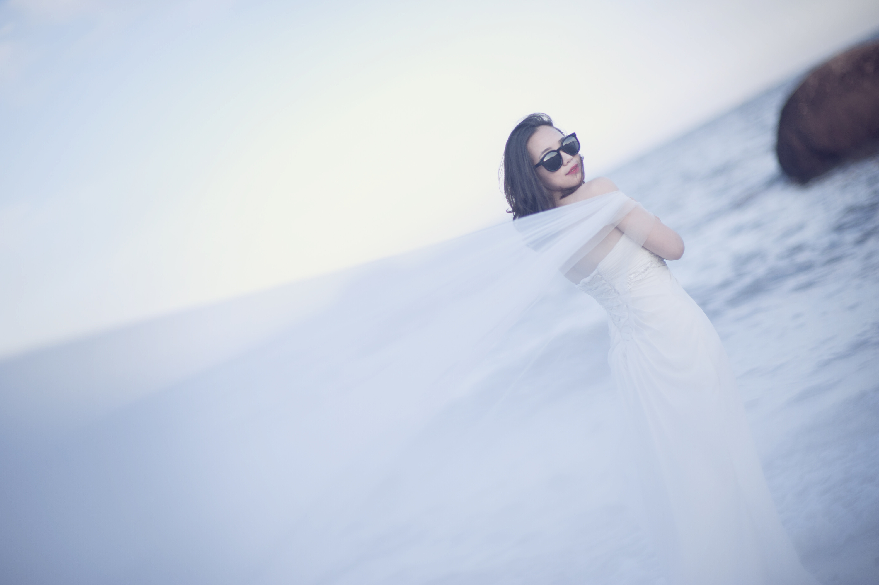 一个人的婚纱照