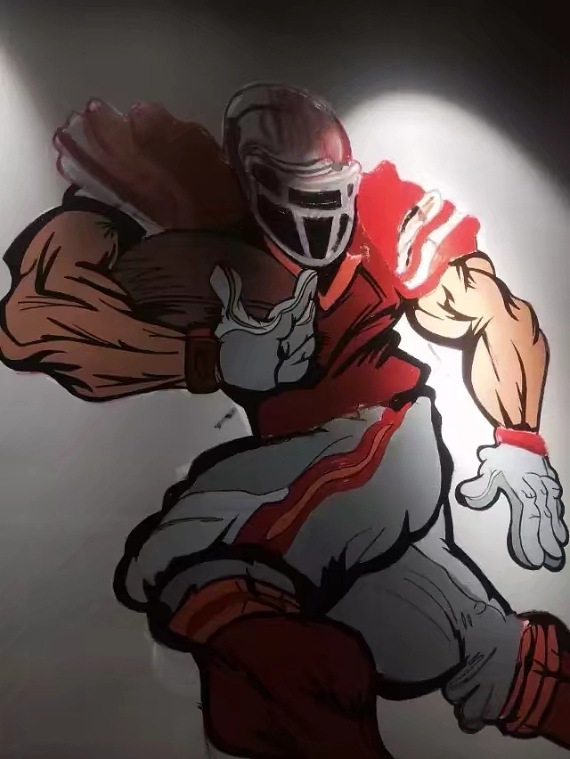 儿童体能健身馆手绘墙