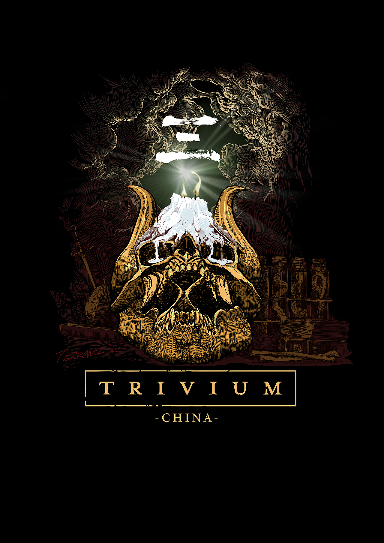 TriviumChina首发T恤长什么样?