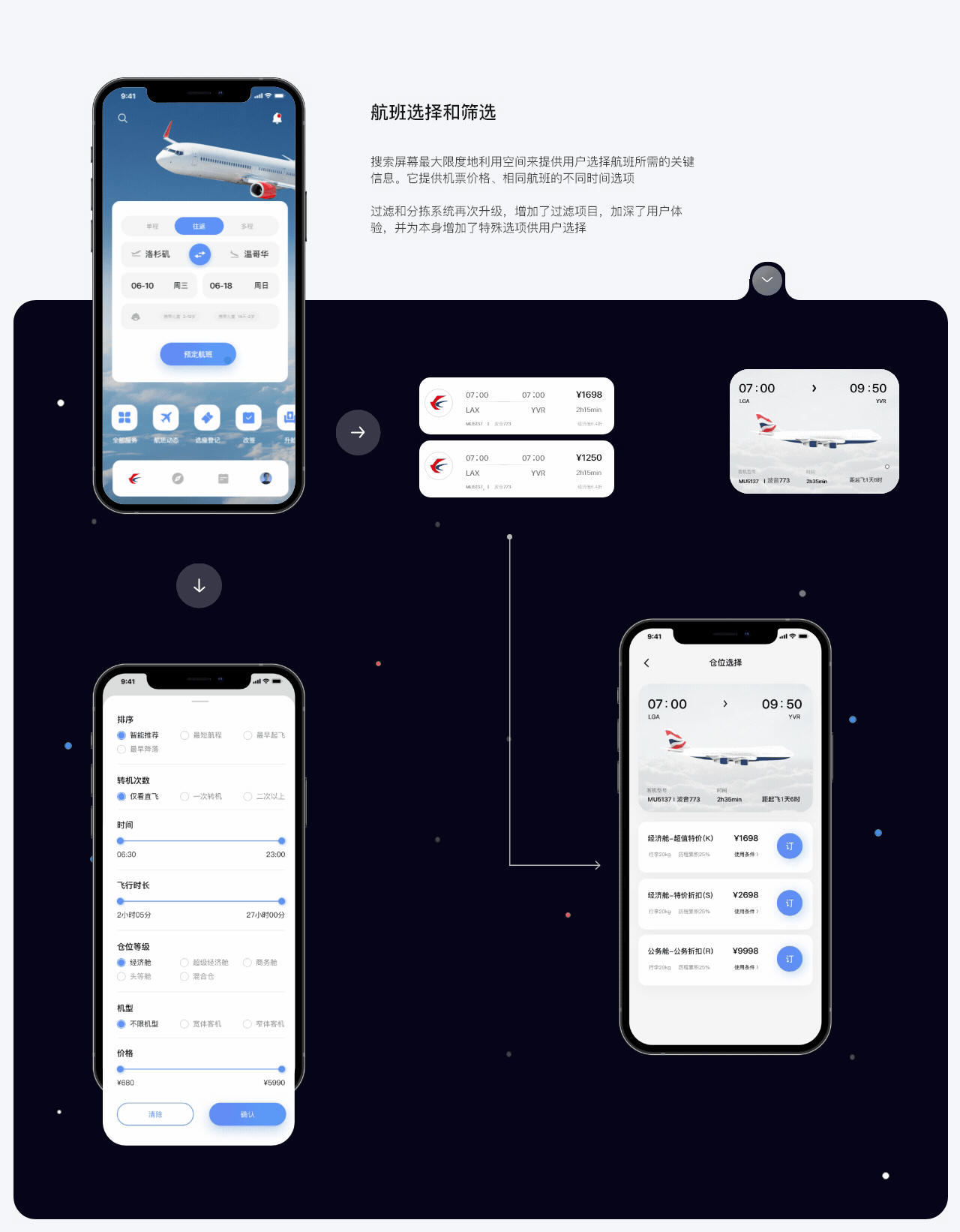 中国东方航空概念APP（图ZMjQ4ODI2MTA4） - APP界面 - 站酷设计师一然同学原创素材 - 站酷ZCOOL