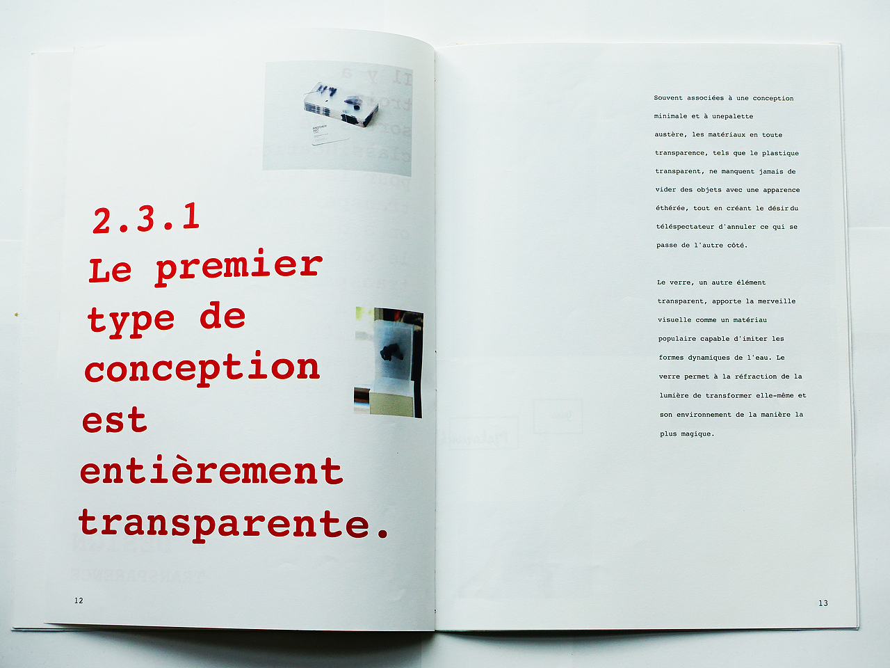 Graduation thesis,毕业论文关于透明设计排版设计