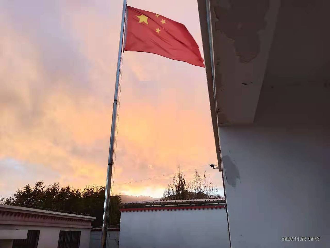 圣地西藏风景,雪山,草木,花朵