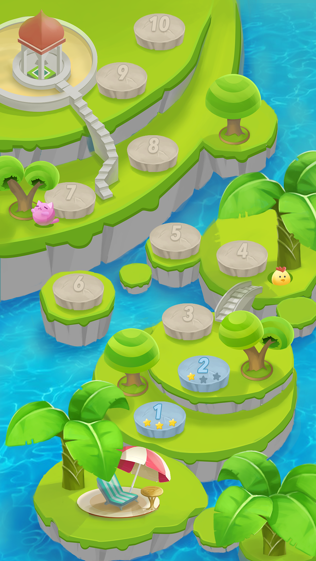 q版游戏关卡图设计