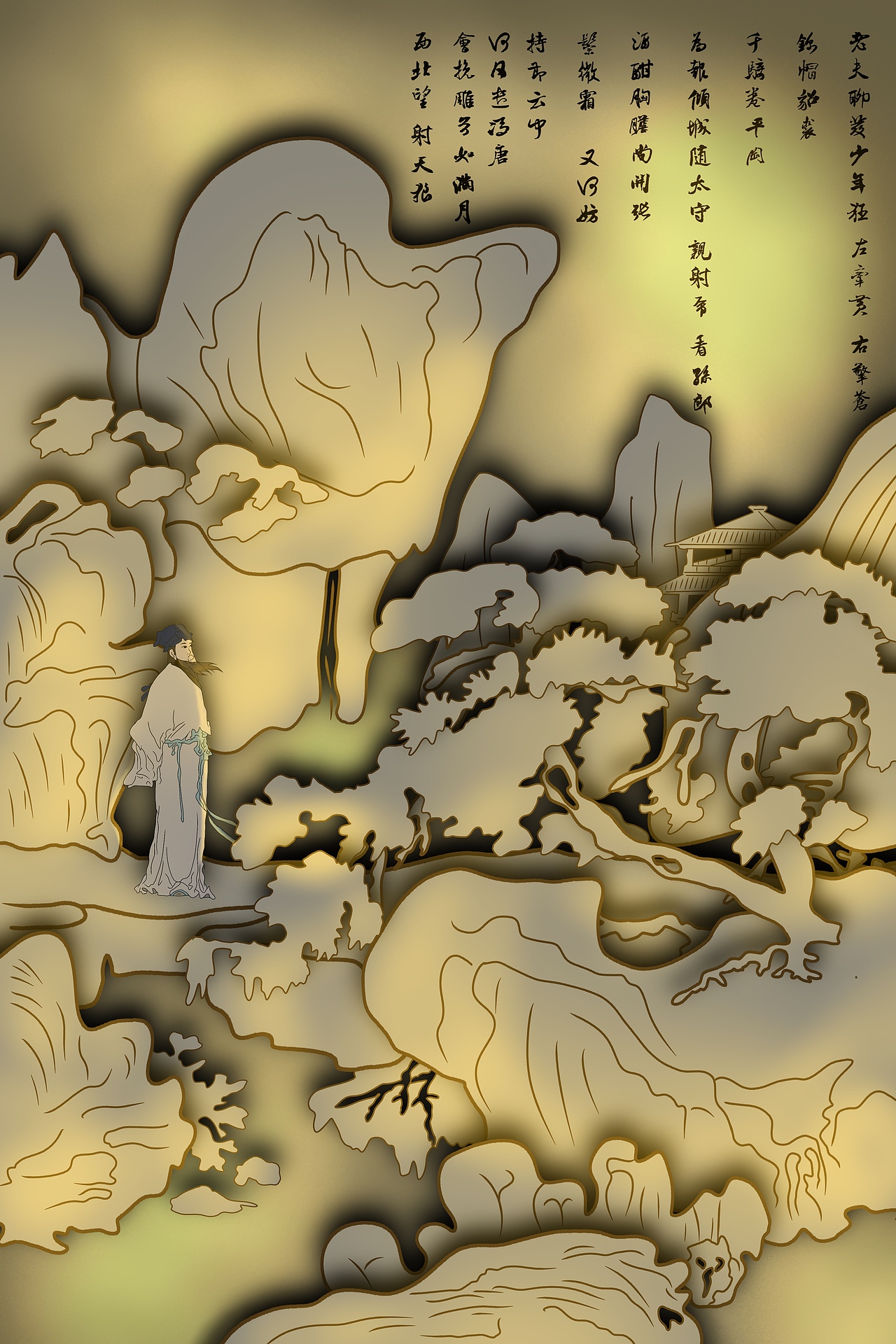 历史人物纸雕来一组～（图ZMzA3NzAyNTE2） - 商业插画 - 站酷设计师狐狸耳朵尖原创素材 - 站酷ZCOOL