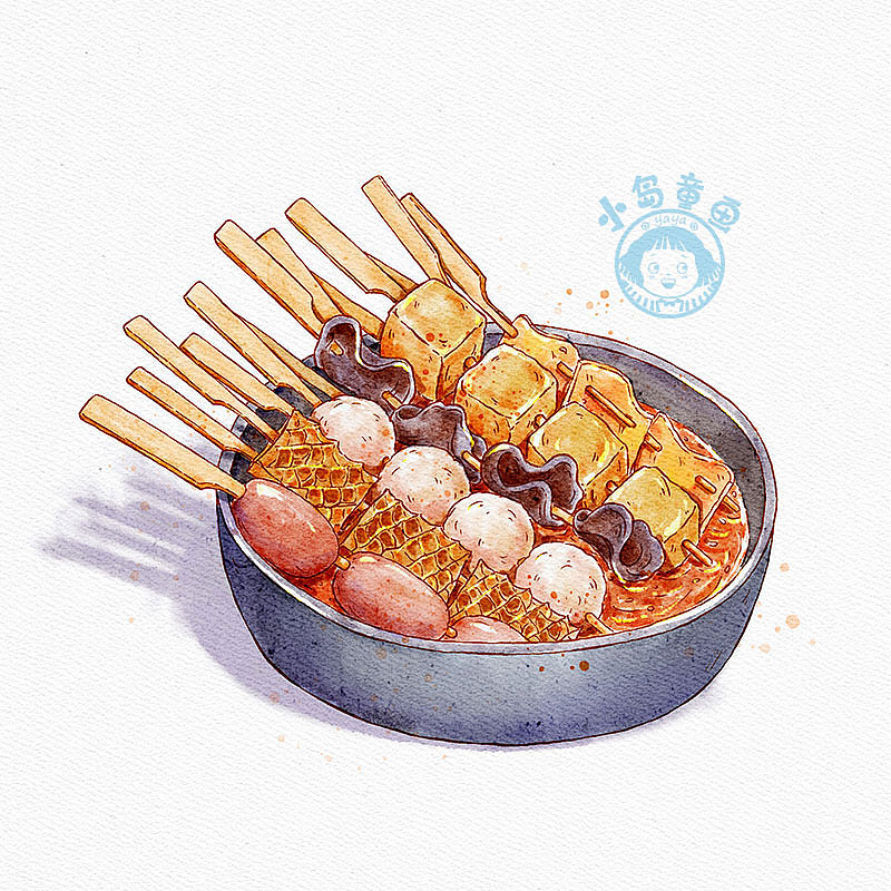 水彩美食（图ZMjkyNzUwNzcy） - 创作习作 - 站酷设计师小岛童画原创素材 - 站酷ZCOOL