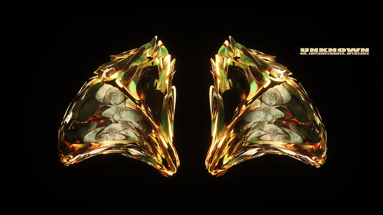 《仿生物》：Unknown（图ZMTU1ODQyNTYw） - 场景 - 站酷设计师杰高C4D原创素材 - 站酷ZCOOL