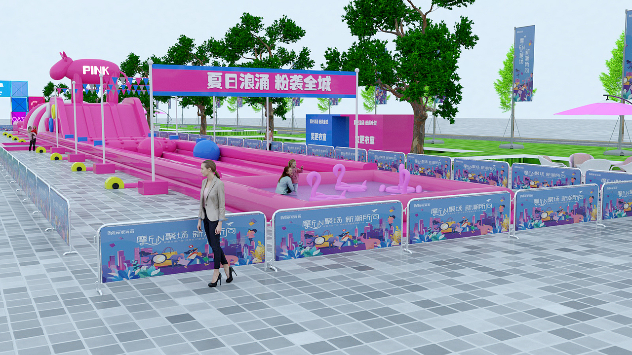 尚街开放（图ZMjcxNTU3ODAw） - 展陈设计 - 站酷设计师马大帅分帅原创素材 - 站酷ZCOOL