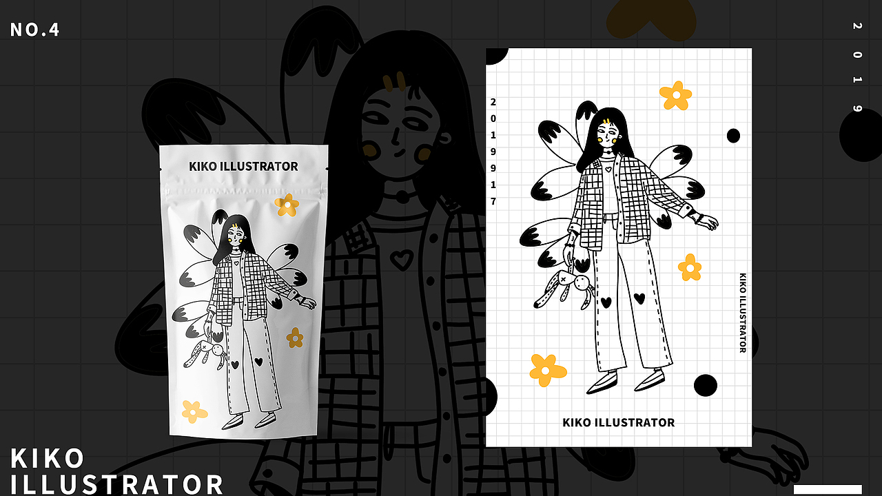 一周线条风人物插画总结（图ZMTc2NjA5MzE2） - 创作习作 - 站酷设计师爱画画的KIKO原创素材 - 站酷ZCOOL