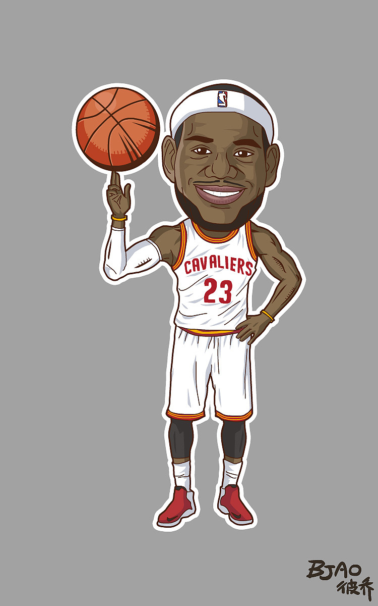 nba playzone 球星卡通造型