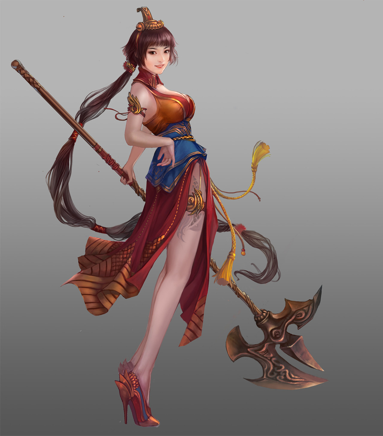 近期解禁作品|插画|游戏原画|大葱君 - 原创作品 - 站酷 (zcool)