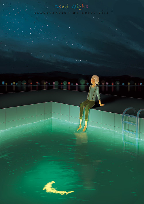 孤单星球系列（图ZMTAwMDM2NDQ=） - 商业插画 - 站酷设计师lost7原创素材 - 站酷ZCOOL