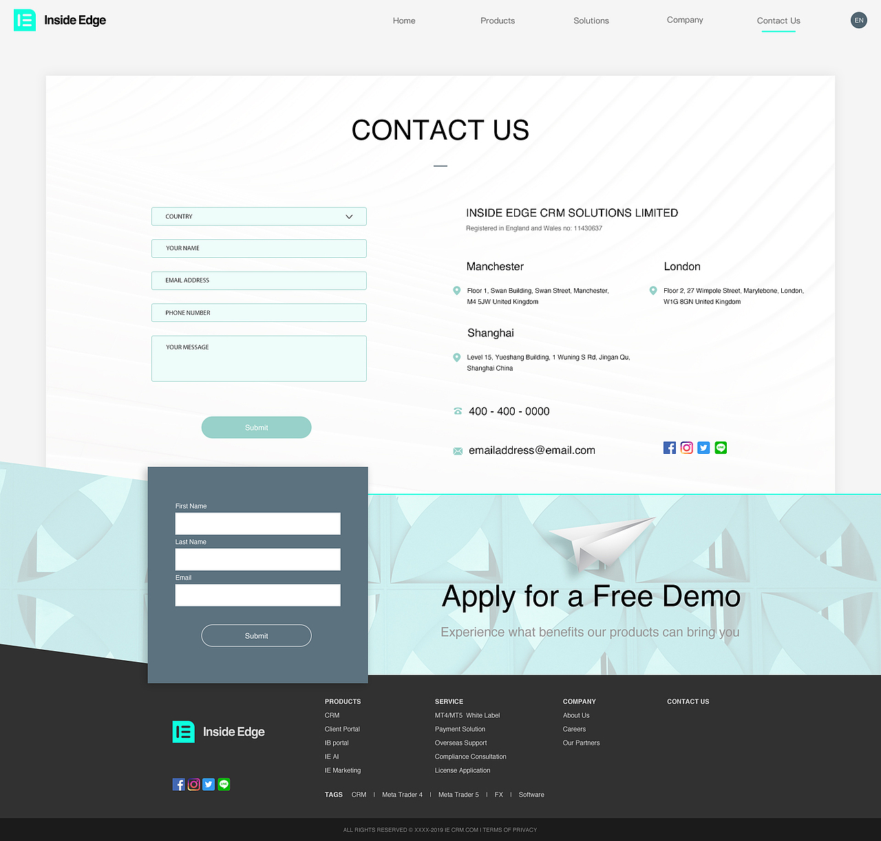 IECRM官网设计（图ZMjAwODU0NDQw） - 企业官网 - 站酷设计师夏雨早知道原创素材 - 站酷ZCOOL