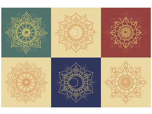 #2021青春答卷# 敦煌文创牌设计-月上远山（个人主页-ZNTQxODg3ODA=） - 品牌 - 站酷设计师kkkarenn原创素材 - 站酷ZCOOL