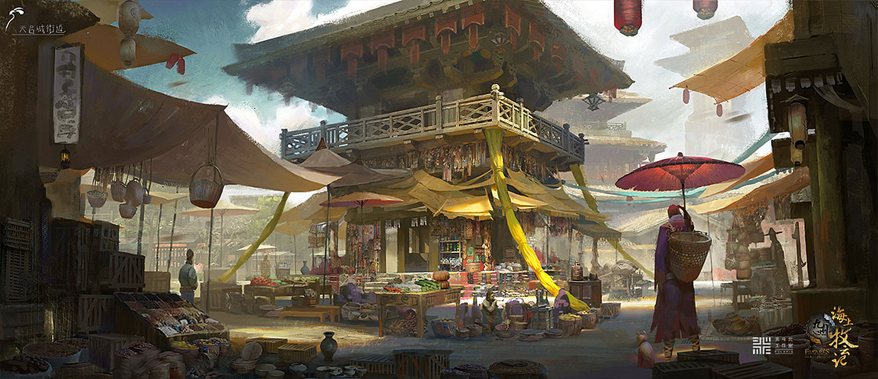 《海上牧云记》——场景篇