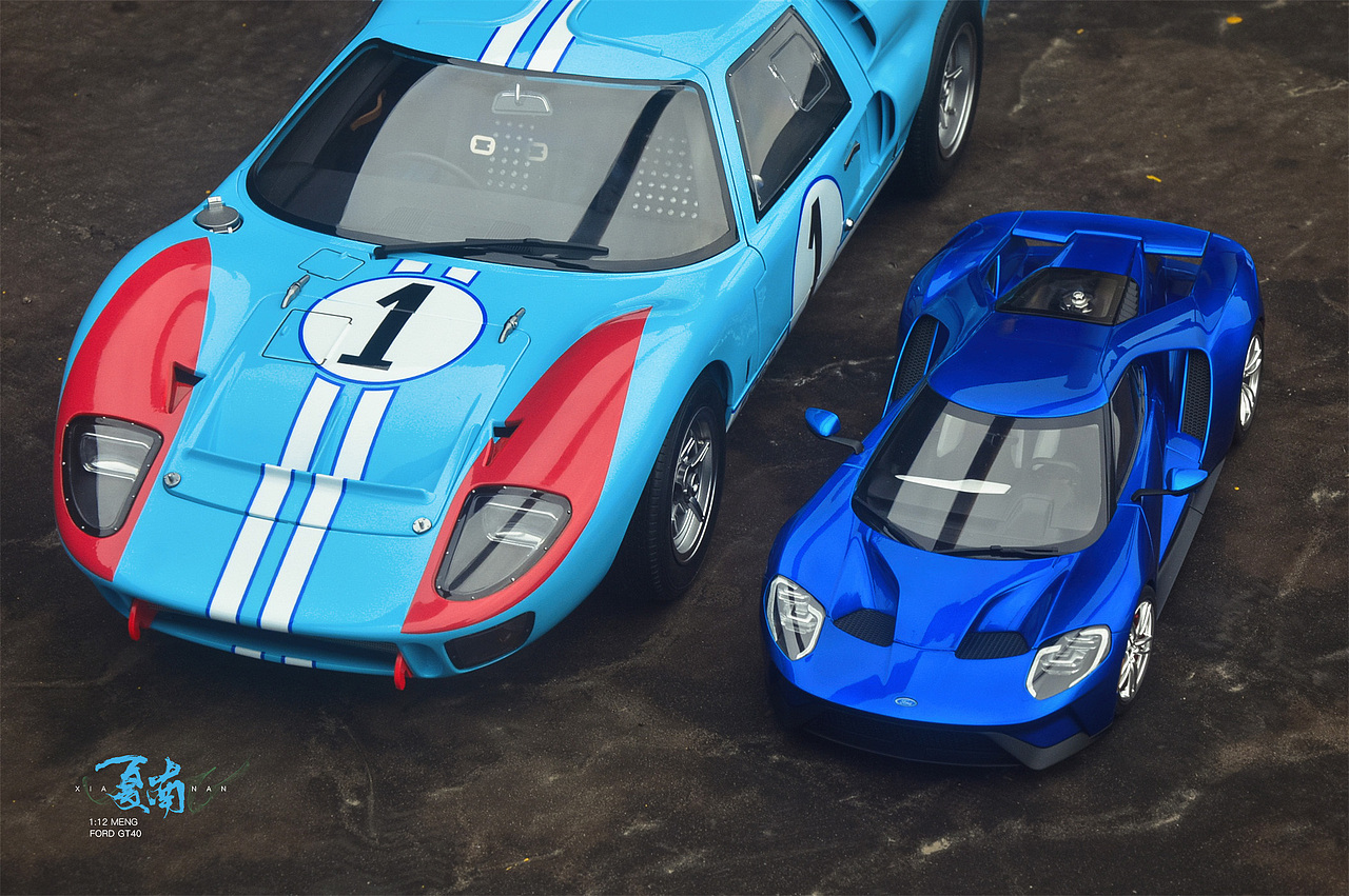 MENG 1:12 Mk.II ’66 福特GT40